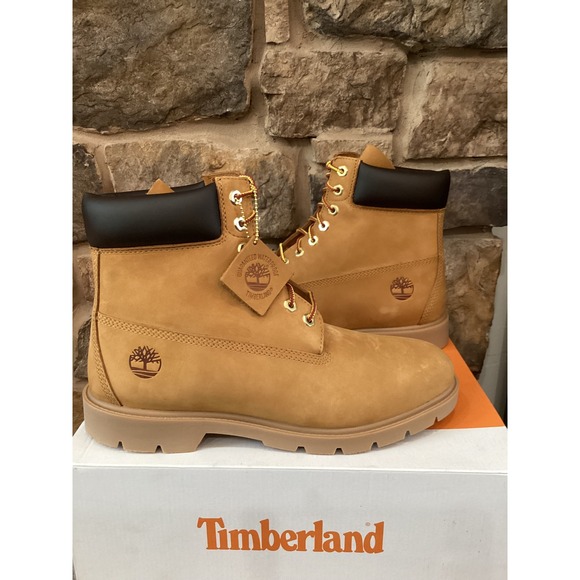 Timberland Other - Timberland Classic Mens Size 10.5 6" Waterproof Boots Wheat Nubuck New